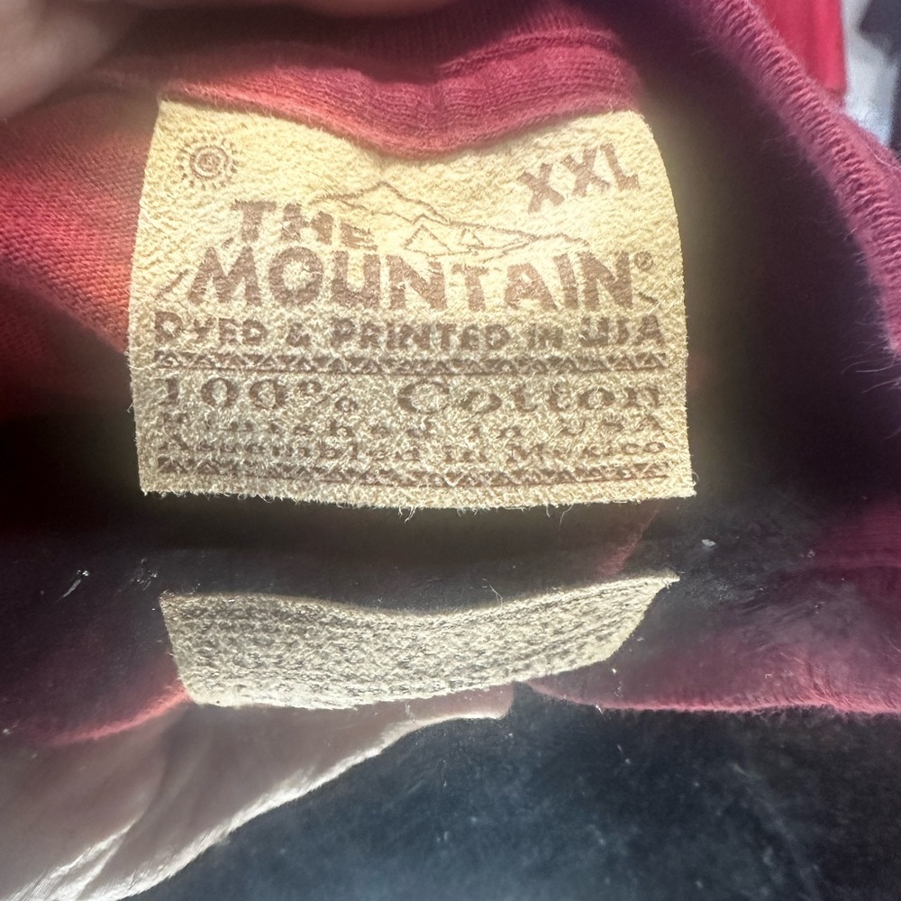 The Mountain T Shirt Men's XXL Soaring Eagle Short Sleeve Vintage USA Y2K - Picture 4 of 7